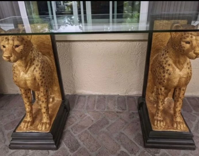 Cheetah Console Table